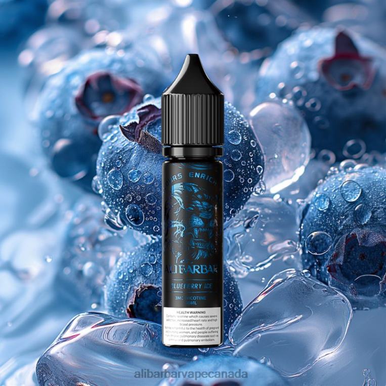 Alibarbar Hookah Onyx Dock Blueberry lce JV2DX104 - Alibarbar Vape Flavours