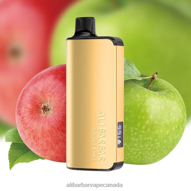 Alibarbar Ingot 20000 Disposable Vape Double Apple JV2DX47 - Alibarbar Vape Canada