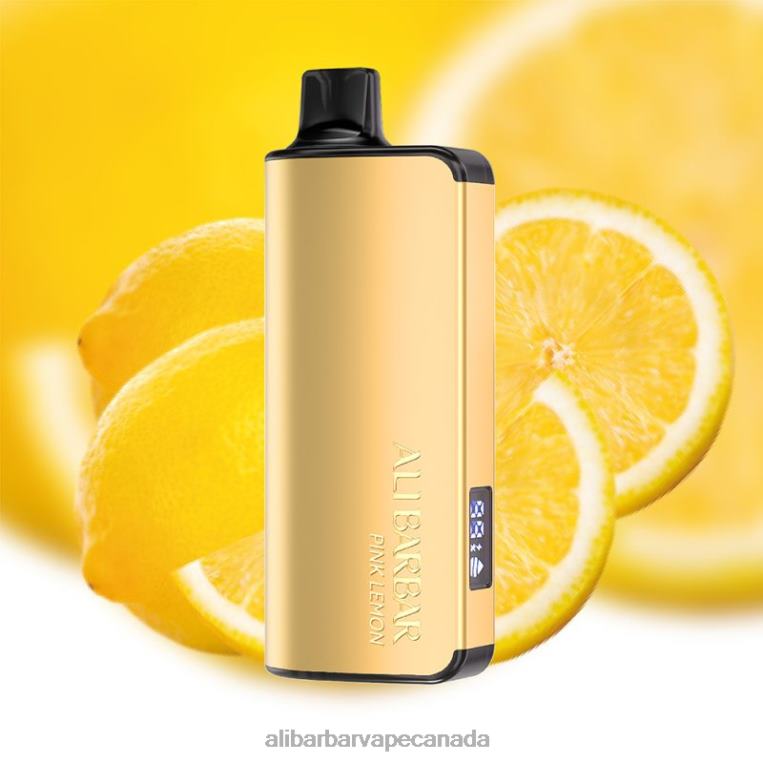 Alibarbar Ingot 20000 Disposable Vape Pink Lemon JV2DX40 - Alibarbar Vape Price