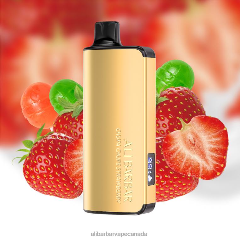 Alibarbar Ingot 9000 Disposable Vape Chupa Chups Strawberry JV2DX17 - Alibarbar Vape Canada