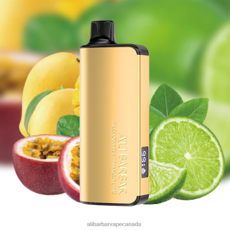 Alibarbar Ingot 9000 Disposable Vape Passionfruit Mango Lime JV2DX22 - Alibarbar Vape Price