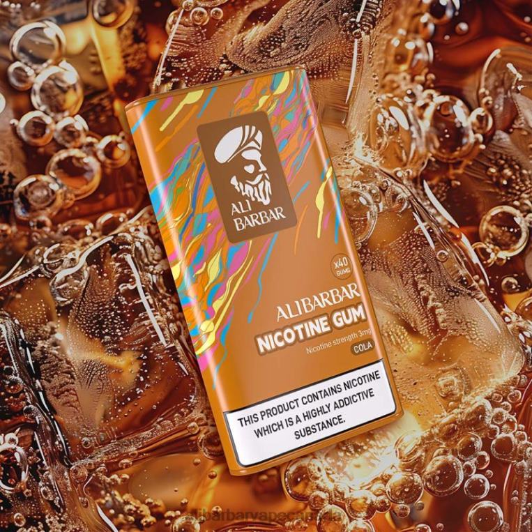 Alibarbar Nicotine Gum Cola JV2DX99 - Alibarbar Vape Review