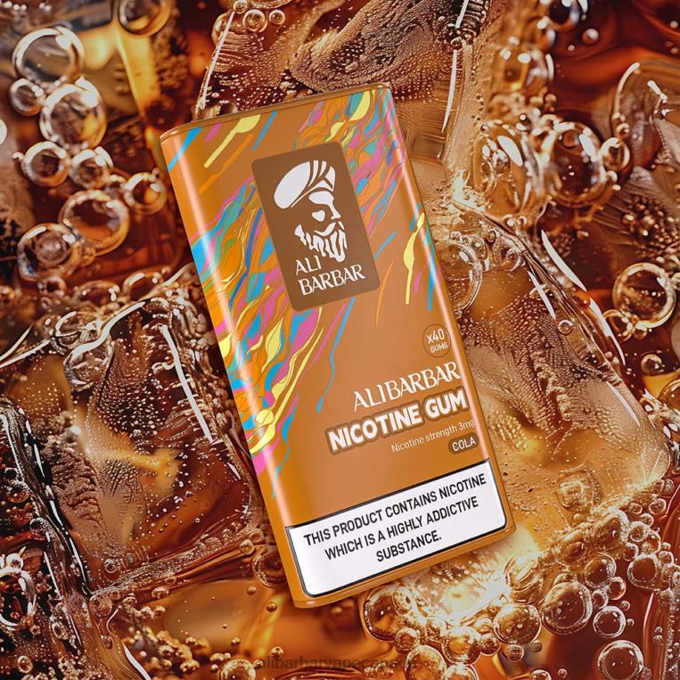 Alibarbar Nicotine Gum Peach JV2DX102 - Alibarbar Vape Nicotine Content