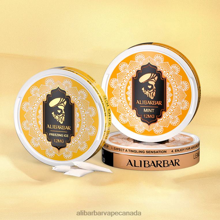 Alibarbar Nicotine Pouches Blueberry Sour Raspberry JV2DX80 - Alibarbar Vape Flavours