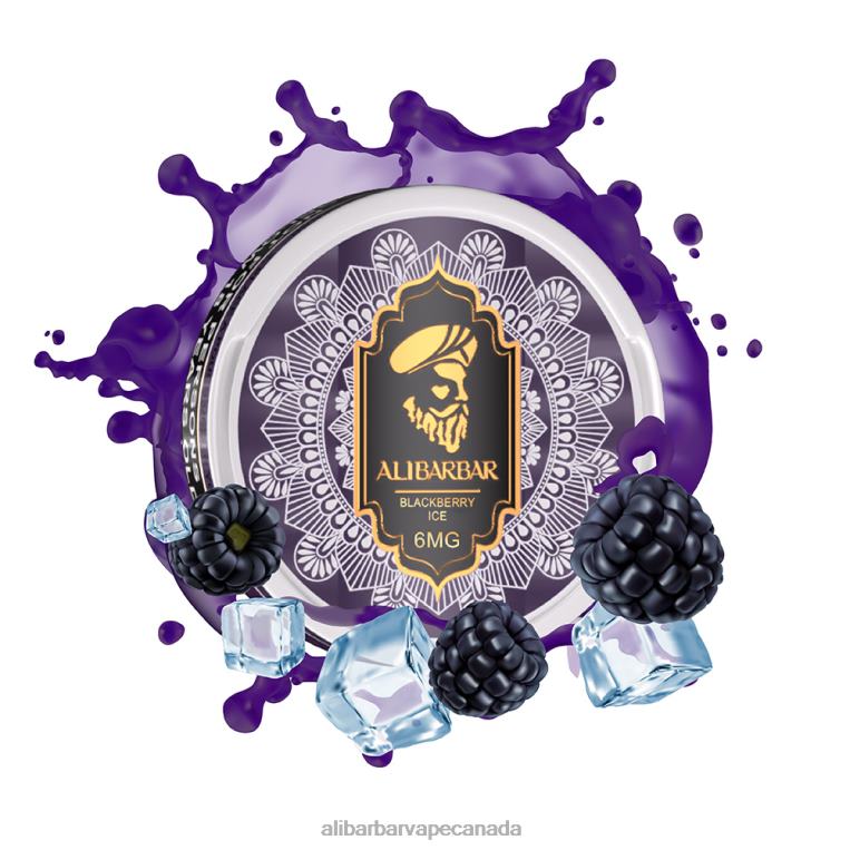 Alibarbar Nicotine Pouches Blueberry Sour Raspberry JV2DX80 - Alibarbar Vape Flavours