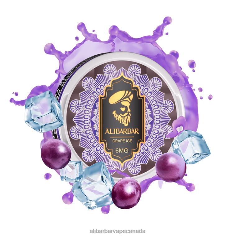 Alibarbar Nicotine Pouches Blueberry Sour Raspberry JV2DX80 - Alibarbar Vape Flavours