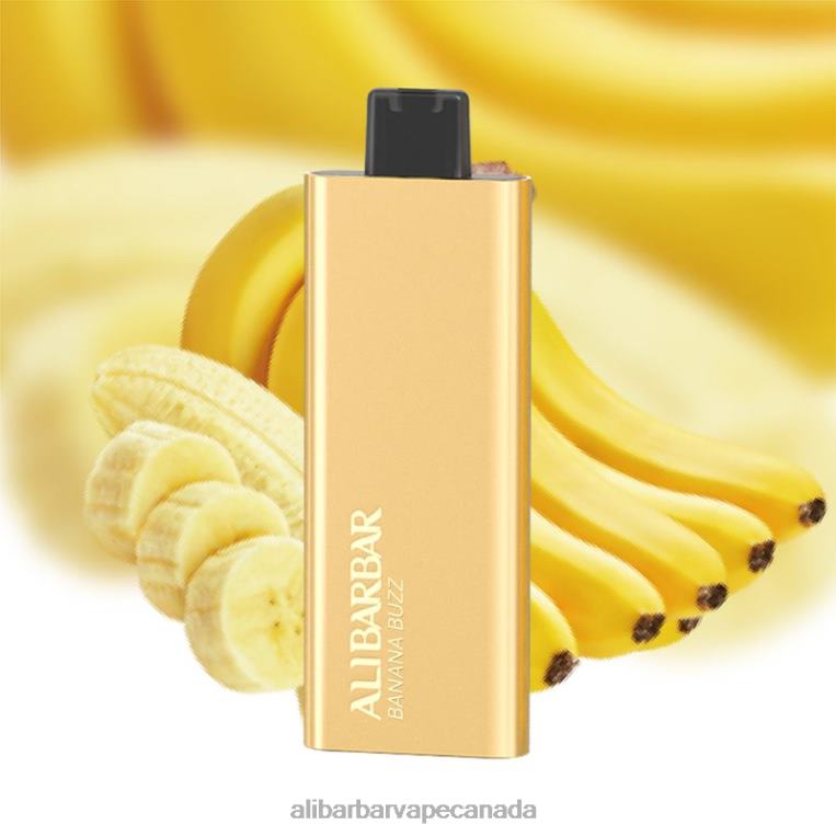 Alibarbar Pandora 7000 Disposable Vape Banana Buzz JV2DX65 - Alibarbar Vape Canada