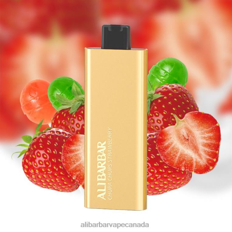 Alibarbar Pandora 7000 Disposable Vape Chupa Chups Strawberry JV2DX53 - Alibarbar Vape Canada
