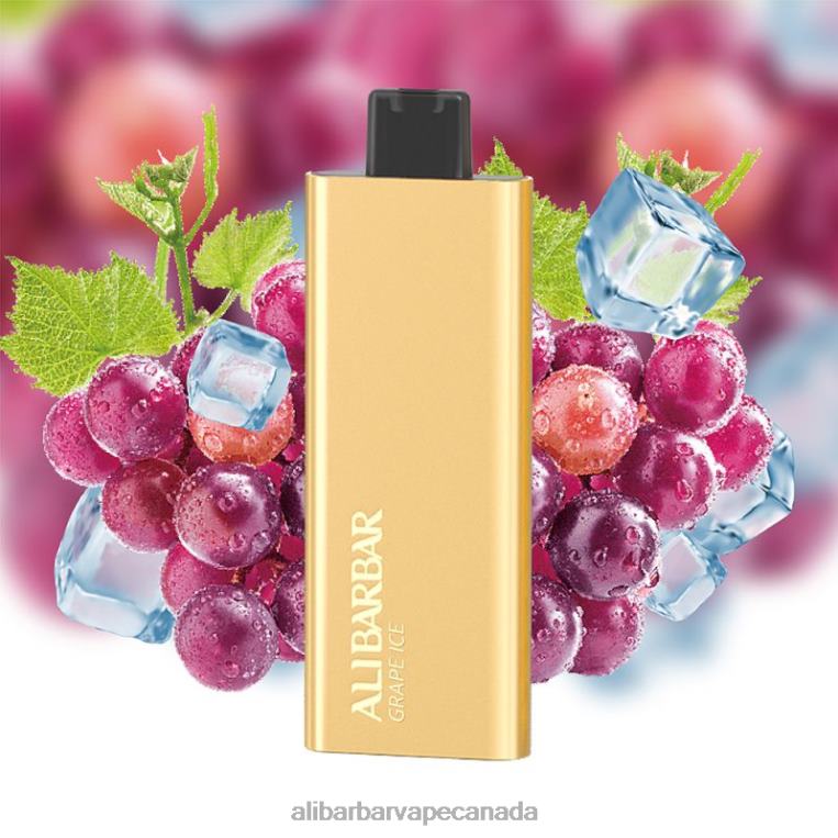 Alibarbar Pandora 7000 Disposable Vape Grape Ice JV2DX56 - Alibarbar Vape Flavours