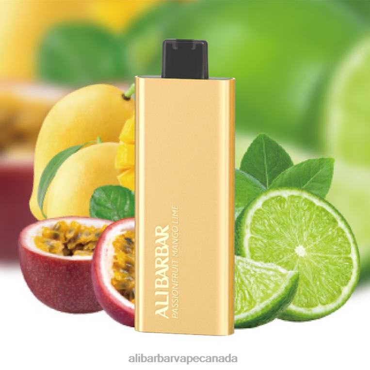 Alibarbar Pandora 7000 Disposable Vape Passionfruit Mango Lime JV2DX58 - Alibarbar Vape Price