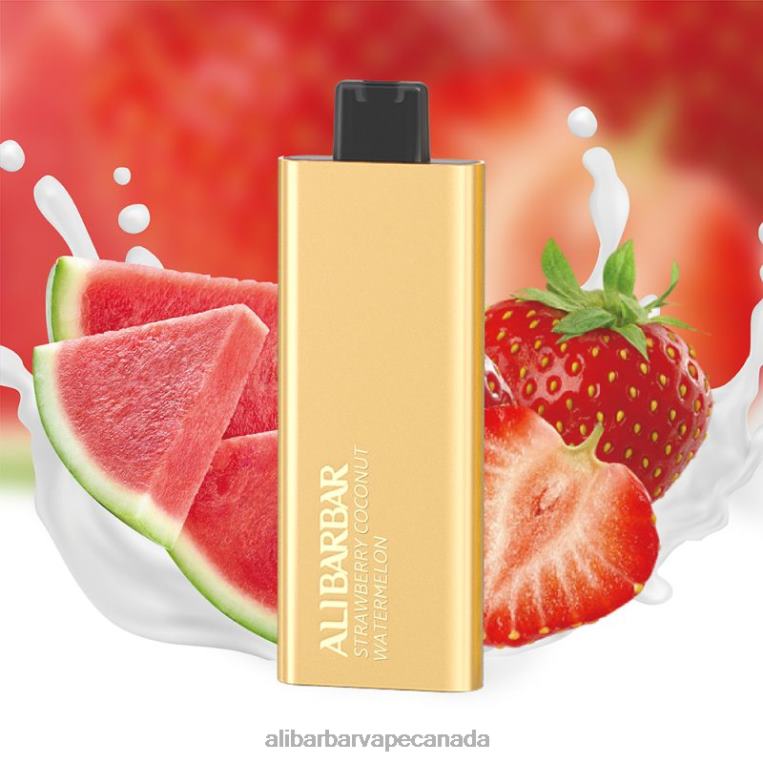 Alibarbar Pandora 7000 Disposable Vape Strawberry Coconut Watermelon JV2DX62 - Alibarbar Vape Flavours