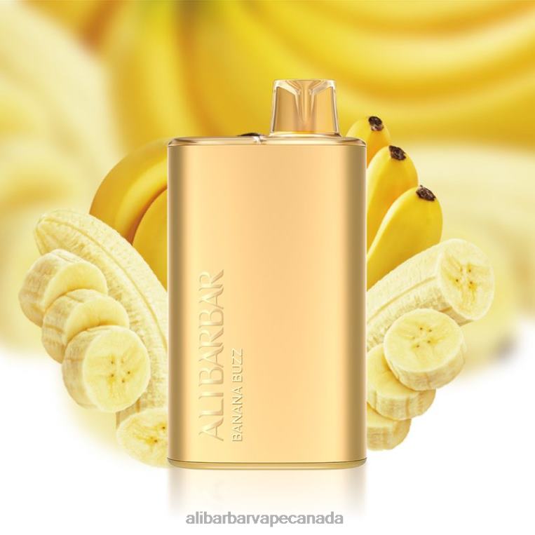 Alibarbar Rich 8000 Disposable Vape Banana Buzz JV2DX2 - Alibarbar Vape Flavours