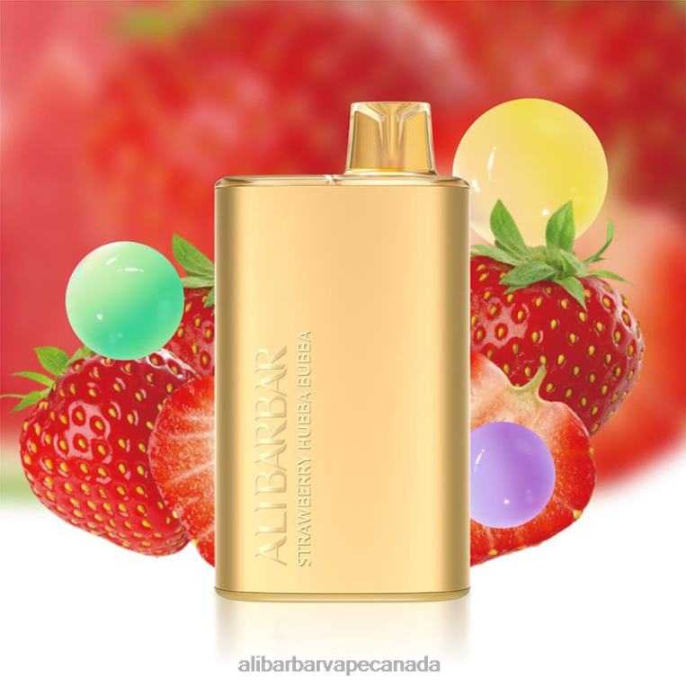 Alibarbar Rich 8000 Disposable Vape Strawberry Hubba Bubba JV2DX12 - Alibarbar Vape Nicotine Content